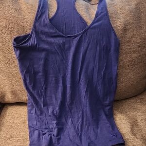 Puma Deep Violet Racerback Tank Top